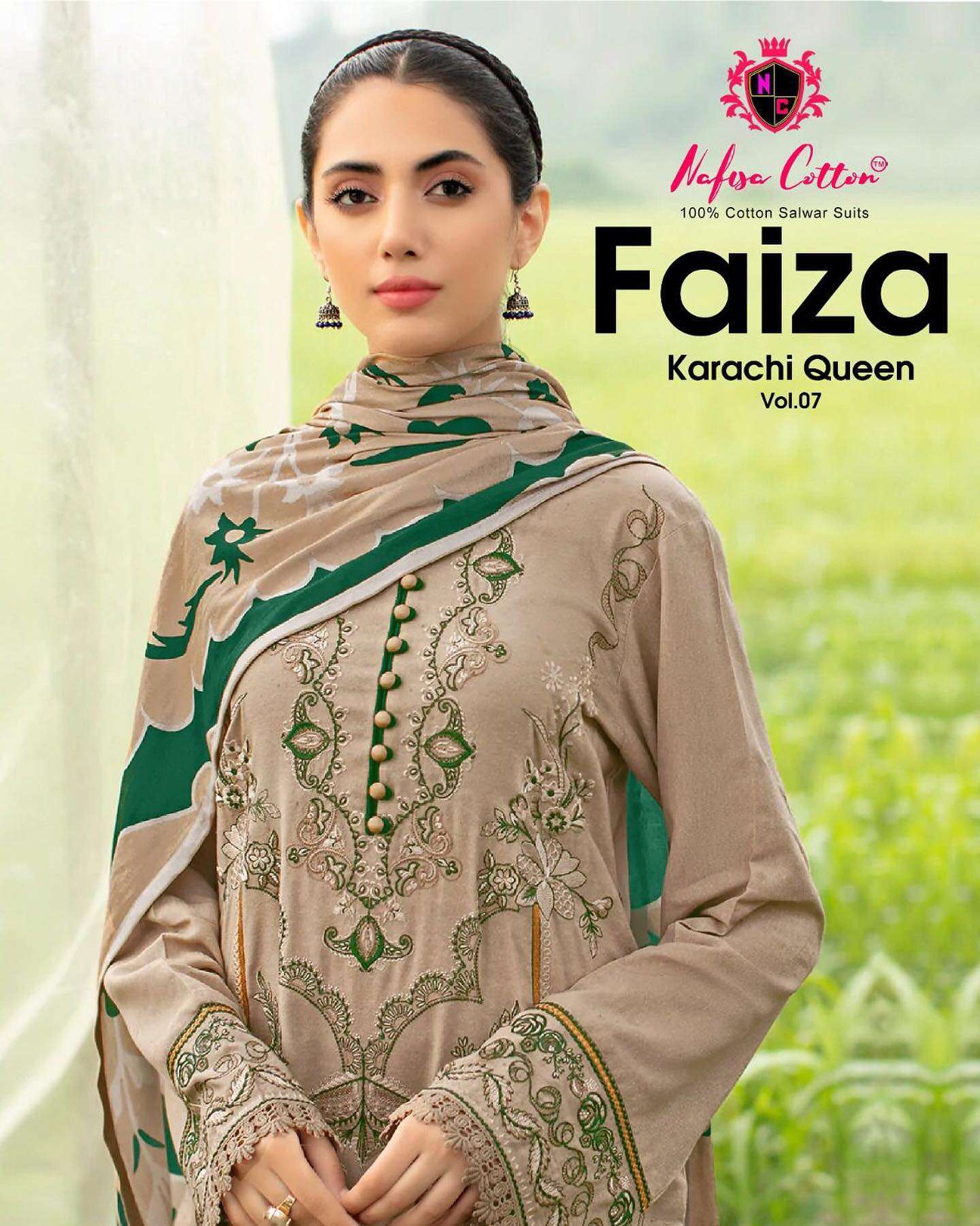 Faiza Vol 7 by Nafisa Cotton 